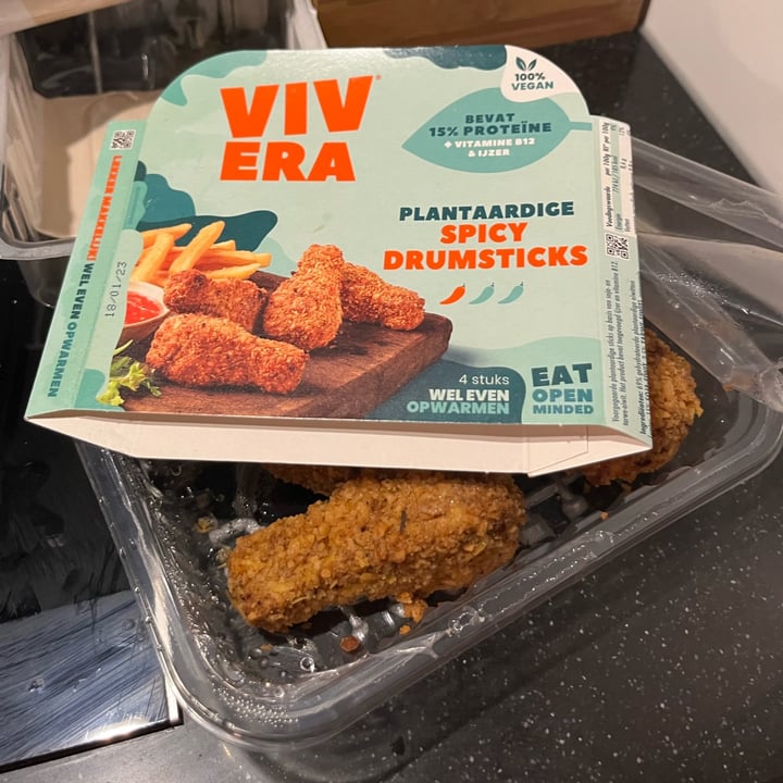 photo of Vivera spicy drumsticks shared by @xanaramos on  31 Dec 2022 - review