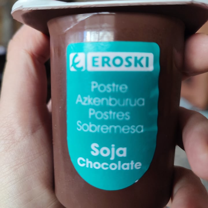 photo of Eroski Postre Soja Chocolate shared by @georgina722 on  14 Aug 2023 - review
