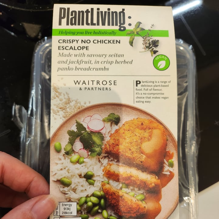 photo of plant living Crispy No Chicken Escalope shared by @bojanazl on  19 Jan 2023 - review
