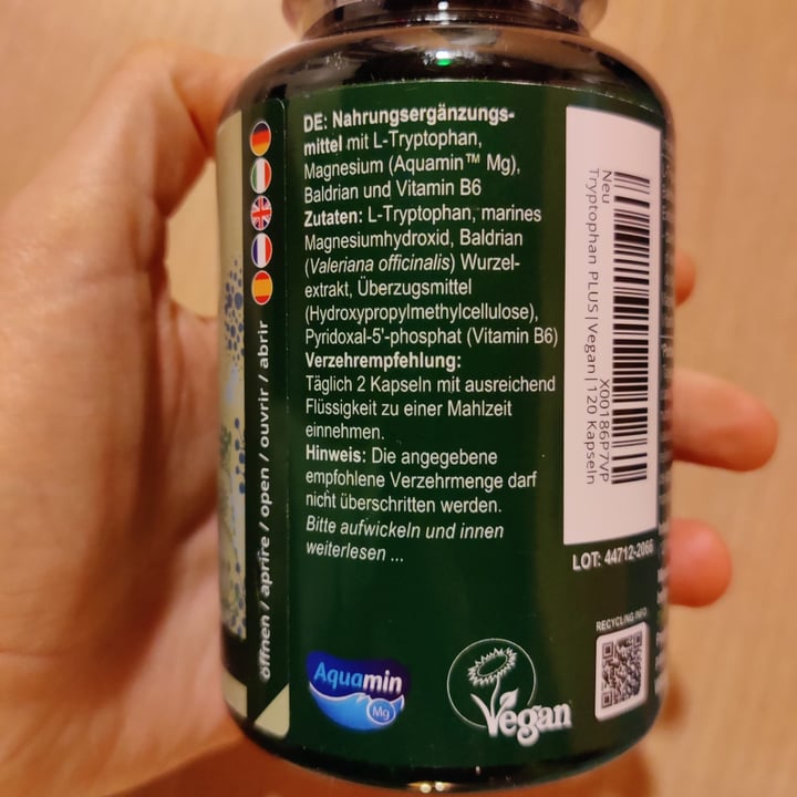 photo of Vegavero L-Tryptophan shared by @michelanice on  06 Apr 2023 - review