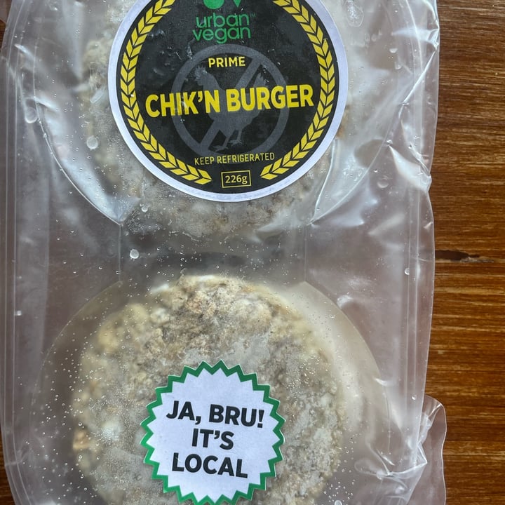 photo of Urban Vegan Chick'n Burger shared by @thehumblechickpea on  23 Jan 2023 - review