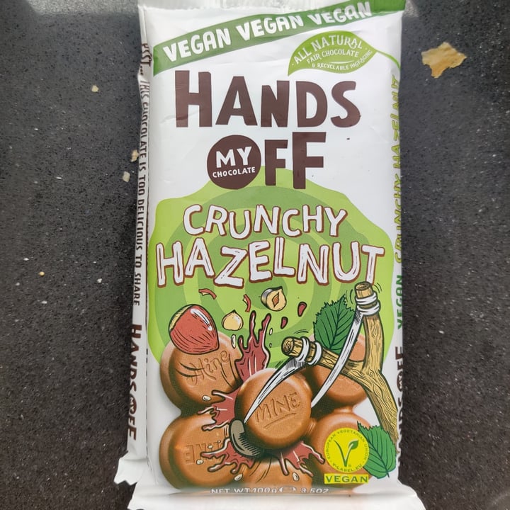 photo of Hands Off My Chocolate crunchy hazelnut shared by @camireds on  04 May 2023 - review