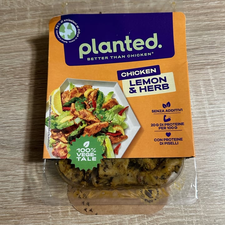 photo of Planted Planted Chicken - Lemon & Herb shared by @adele91m on  29 Apr 2023 - review
