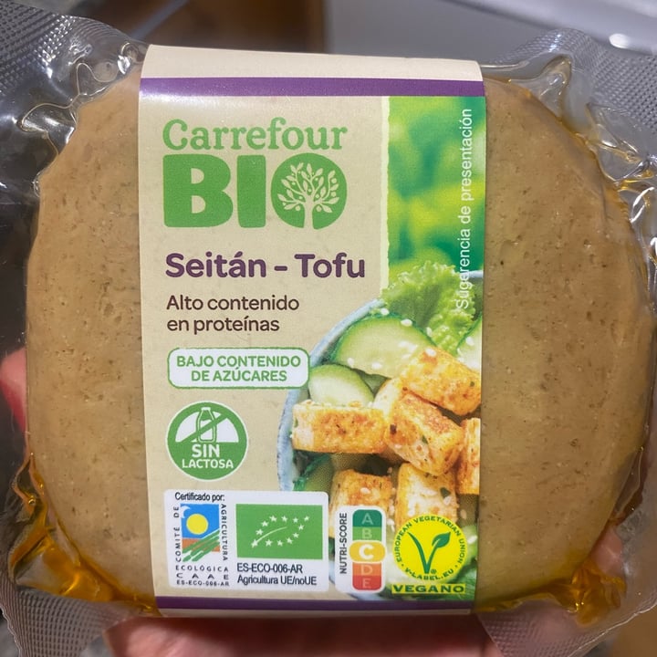 photo of Carrefour Bio Seitan-tofu shared by @laululilu on  12 Jul 2023 - review