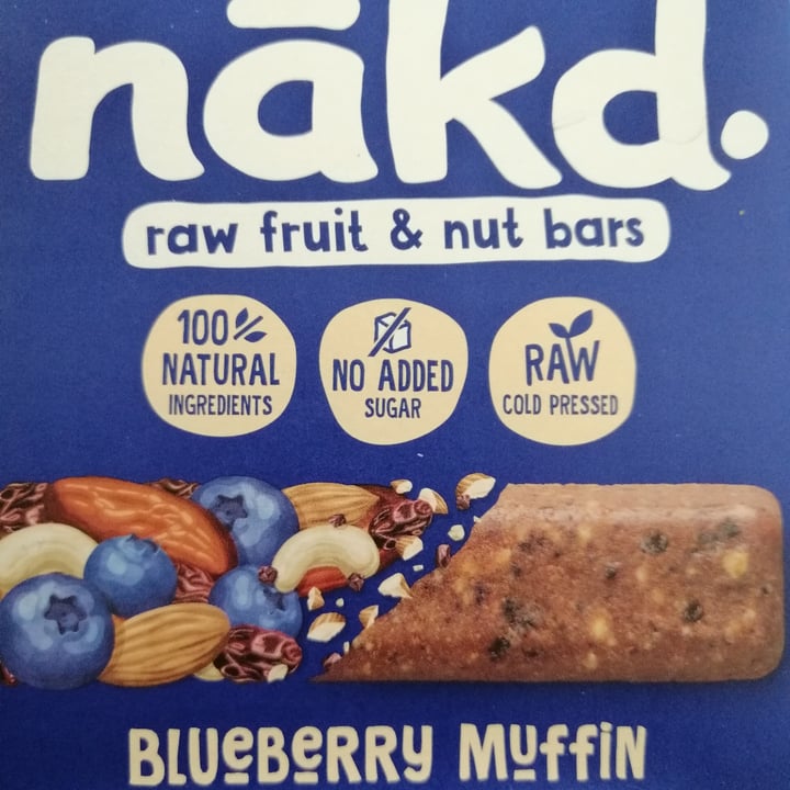 photo of Nākd. Blueberry Muffin shared by @kayra on  30 May 2023 - review