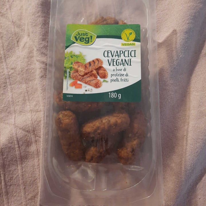 photo of Just Veg! (ALDI Italy) cevapcici shared by @fannie82 on  08 Jul 2023 - review