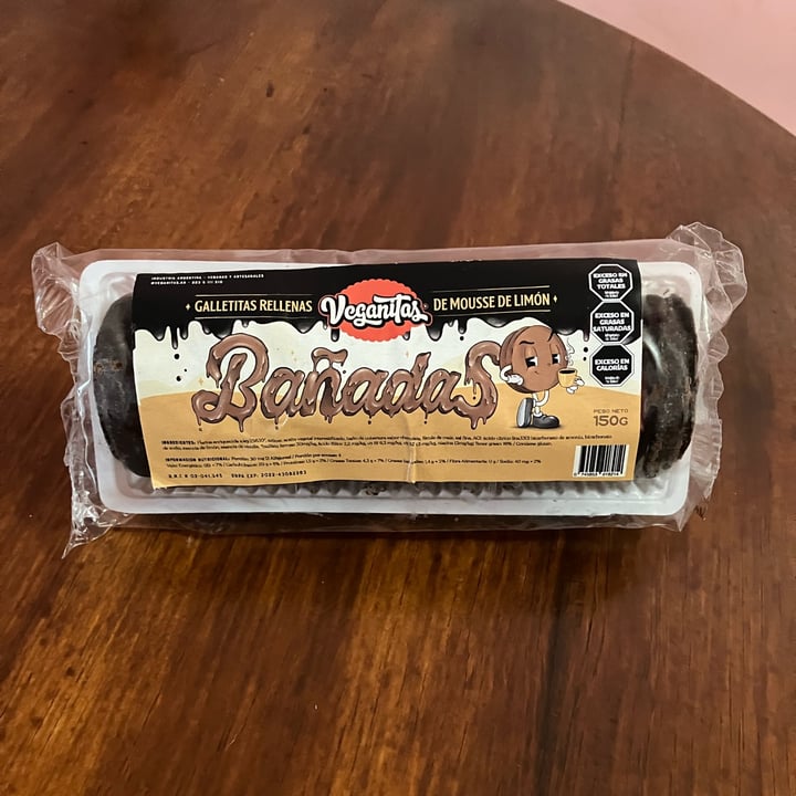 photo of Veganitas galletitas de limon bañadas de chocolate shared by @luzveg21 on  05 May 2023 - review