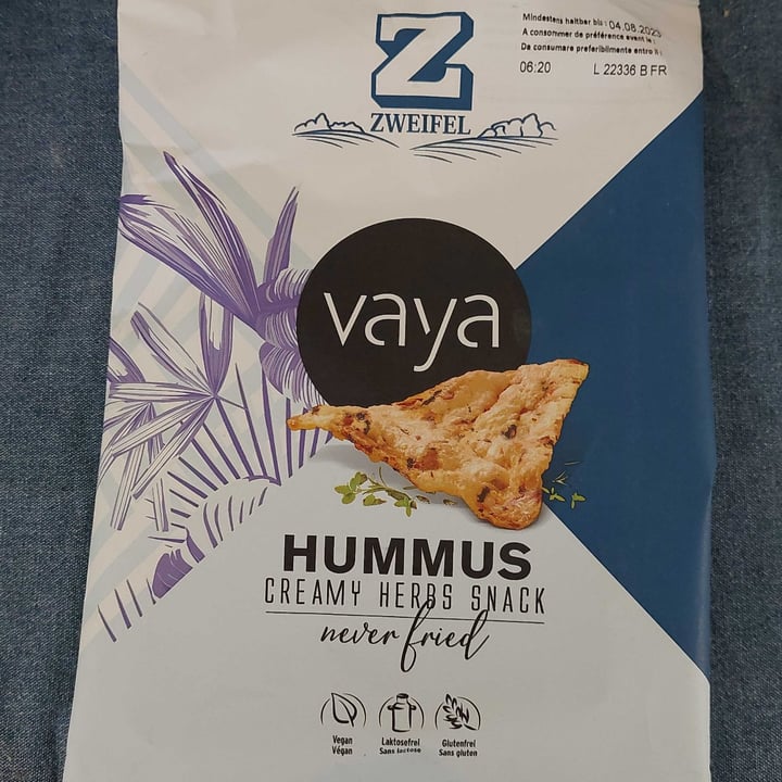 photo of Zweifel Vaya Hummus Chips shared by @massimo91 on  05 Mar 2023 - review