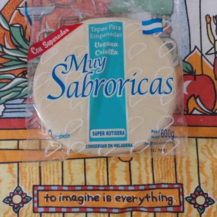 photo of Muy sabroricas Tapas para empanadas veganas shared by @azulnaranja on  13 May 2023 - review