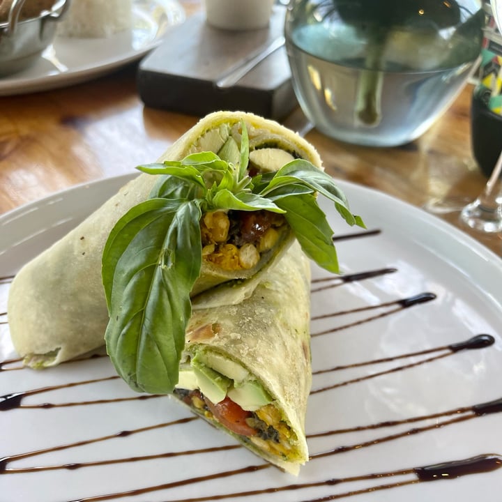 photo of Blos Cafe Vegan Breakfast Wrap shared by @jeanne-marie on  30 Jun 2023 - review