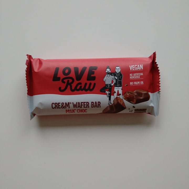 photo of LoveRaw Cre&m Filled Wafer Bars shared by @danvin85 on  25 Jan 2023 - review