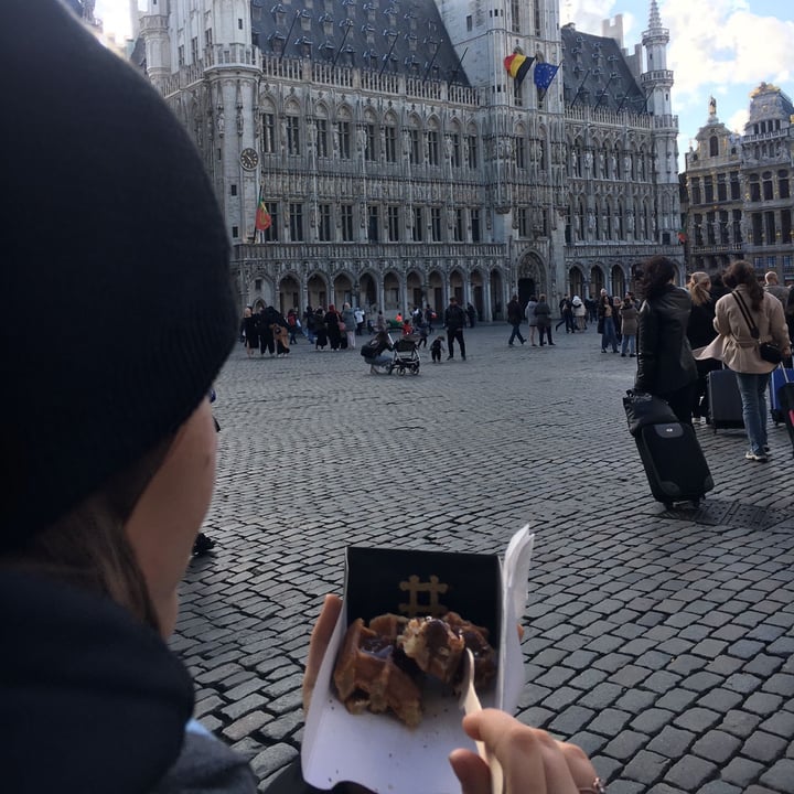 photo of Veganwaf' Vegan waffle with chocolate shared by @carlottaferrero on  23 Mar 2023 - review