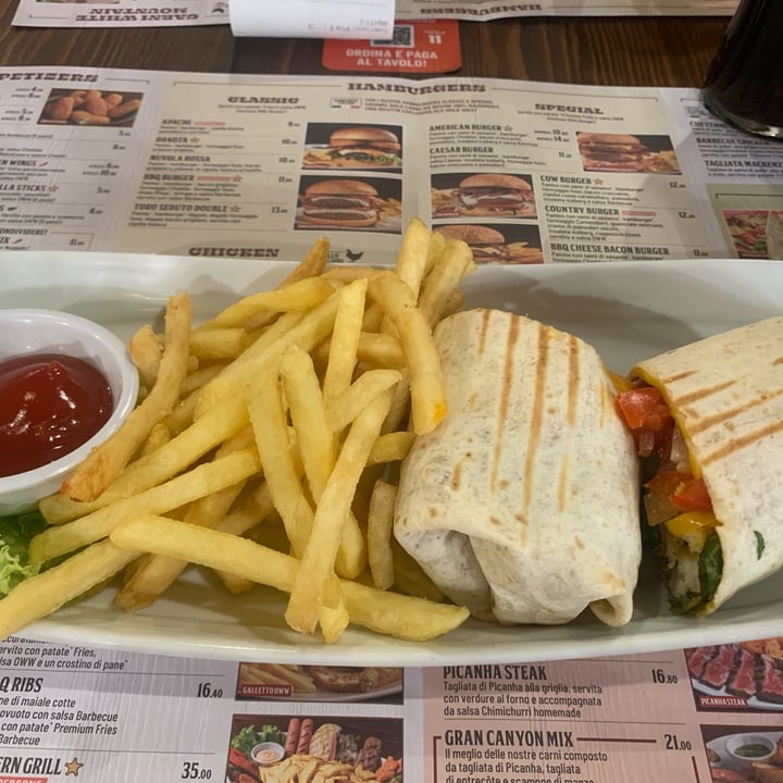 photo of Old Wild West zero chicken Wrap shared by @leila89 on  29 Jul 2023 - review