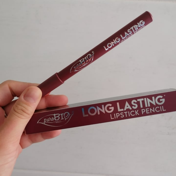 photo of PuroBIO Cosmetico Long lasting lipstick pencil shared by @jessicarebeg on  09 Jul 2023 - review