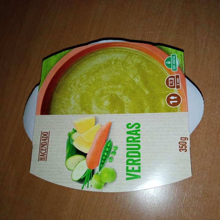 photo of Hacendado Crema De Verduras shared by @rolandobolson on  26 Jan 2023 - review