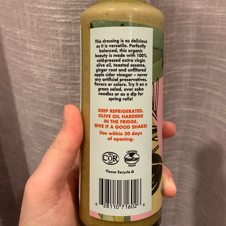 photo of Mother Raw Japanese Dressing shared by @friendlyvegan on  09 May 2023 - review