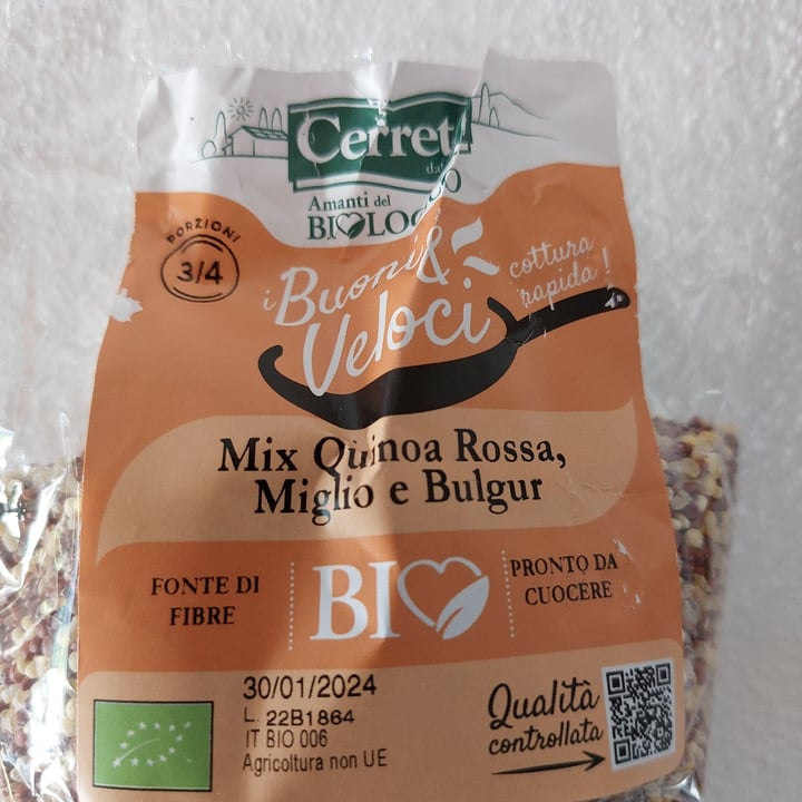 photo of Cerreto Mix Quinoa rossa, miglio e bulgur shared by @sig54 on  18 Mar 2023 - review