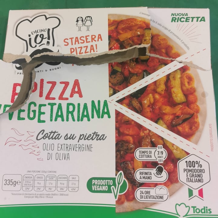 photo of CucinoIo! Pizza Vegetariana shared by @pulcetta16 on  24 Jan 2023 - review