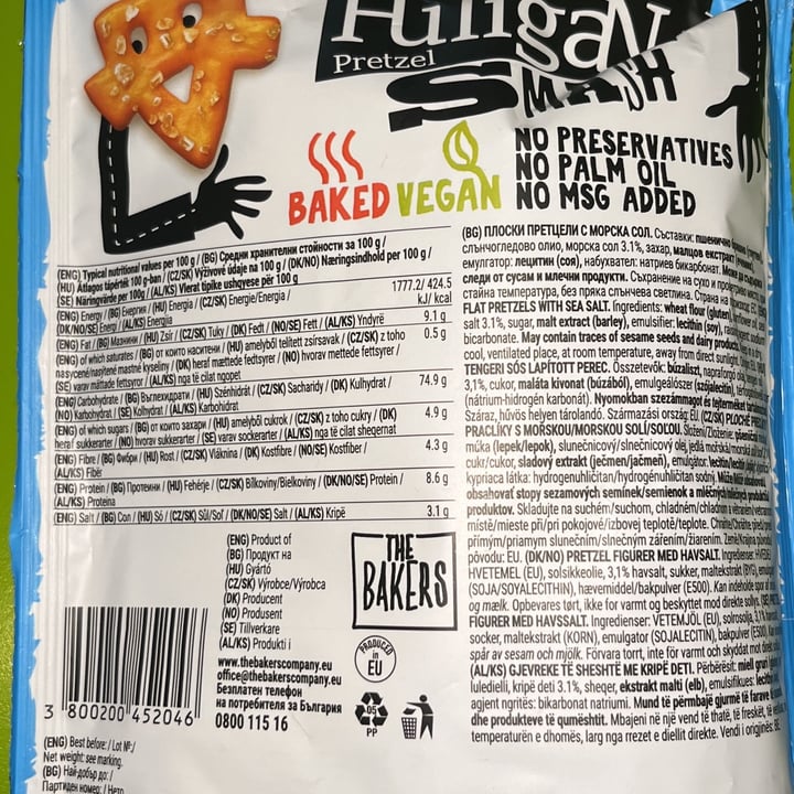 photo of Huligan Pretzels - Sea Salt shared by @cinnamontroll on  04 Aug 2023 - review
