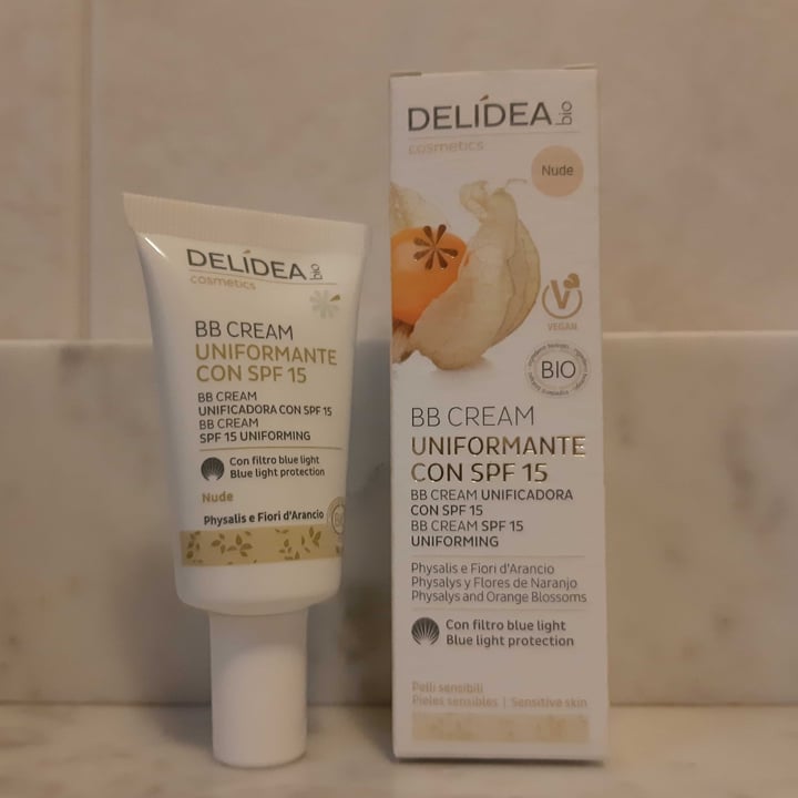 photo of Delídea bio cosmetics BB cream uniformante con SPF 15 shared by @gaiaa on  15 Jan 2023 - review
