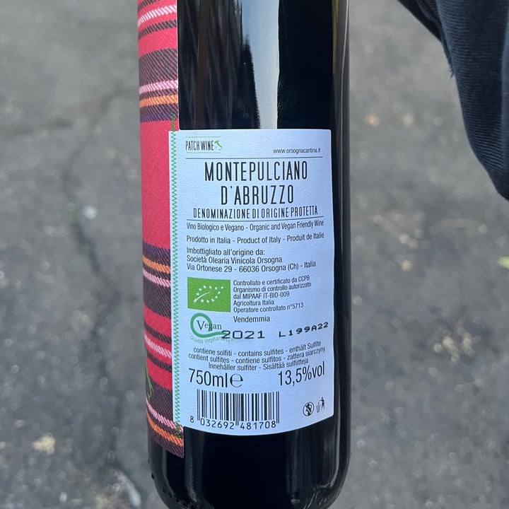 photo of Cantina orsogna Montepulciano shared by @sidwuh on  20 May 2023 - review