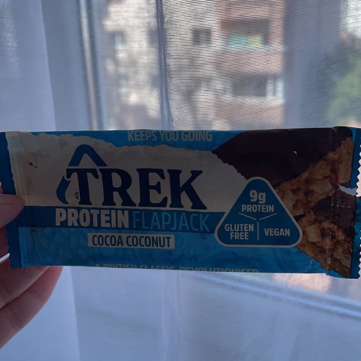 photo of TREK Protein Flapjack (Cocoa Coconut) shared by @vegan737363 on  16 Aug 2023 - review