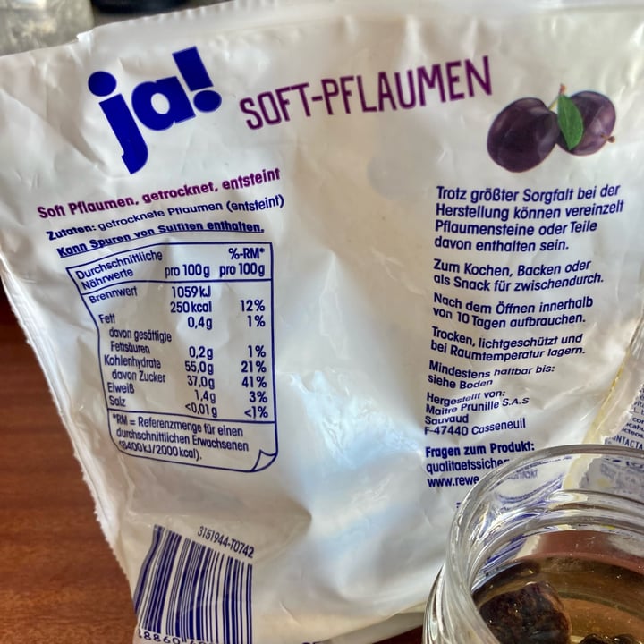 photo of Ja! Soft-pflaumen shared by @asiayportia on  26 Mar 2023 - review
