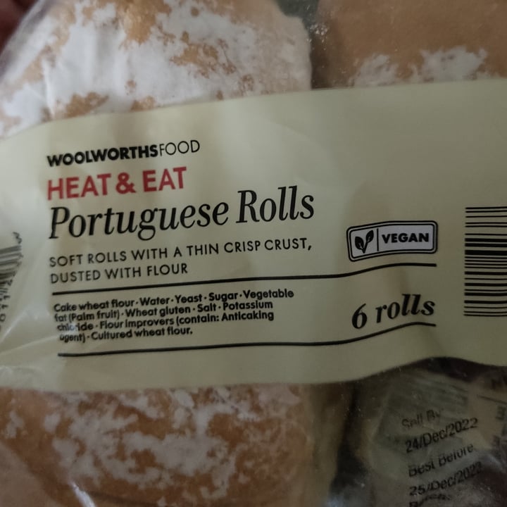 photo of Woolworths Food Portuguese Rolls shared by @space999sailor on  27 Dec 2022 - review