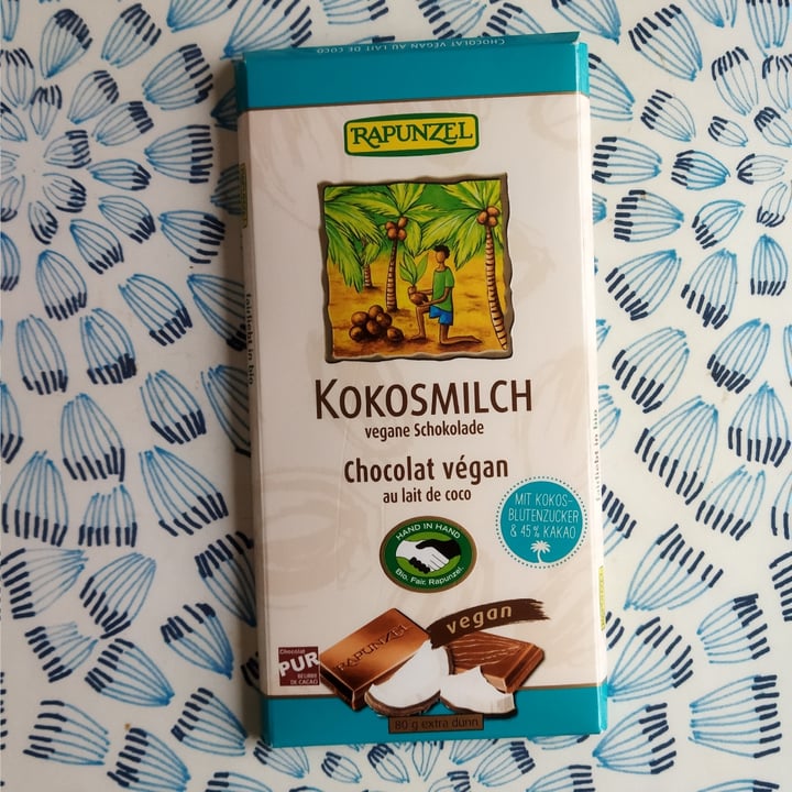 photo of Rapunzel Chocolate Kokosmilch shared by @mikachu987 on  03 Jul 2023 - review