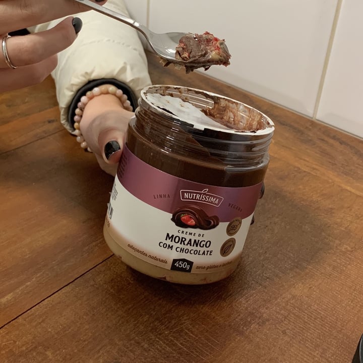 photo of Nutríssima Creme Com.morango E Chocolate shared by @marciapinheiro on  18 Jun 2023 - review