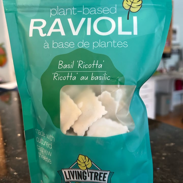photo of Living Tree Foods Basil ‘Ricotta’ Ravioli shared by @premkanti on  26 May 2023 - review