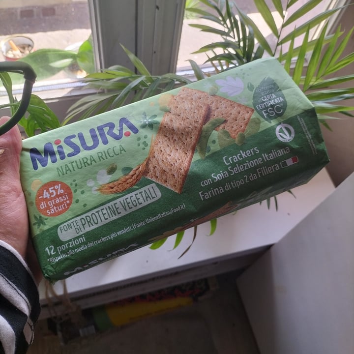 photo of Misura Crackers con soia shared by @saracente on  16 Mar 2023 - review
