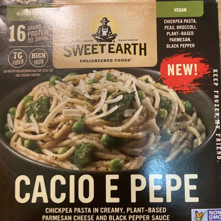photo of Sweet Earth Cacio E Pepe shared by @cosmicgoddess on  21 Dec 2022 - review