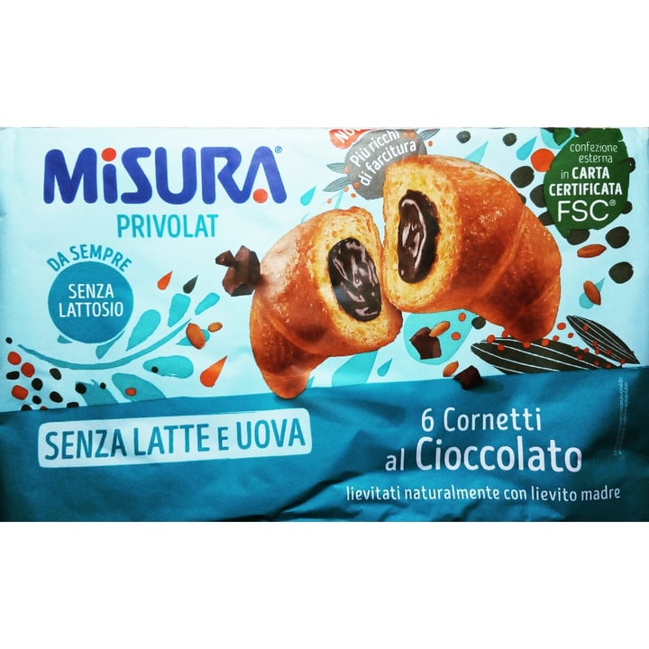 photo of Misura 6 Cornetti al cioccolato shared by @luciadabramo on  09 Mar 2023 - review