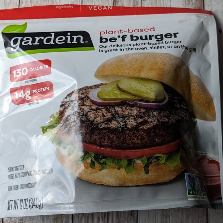 photo of Gardein Be’f Burger shared by @soybean31 on  30 Mar 2023 - review