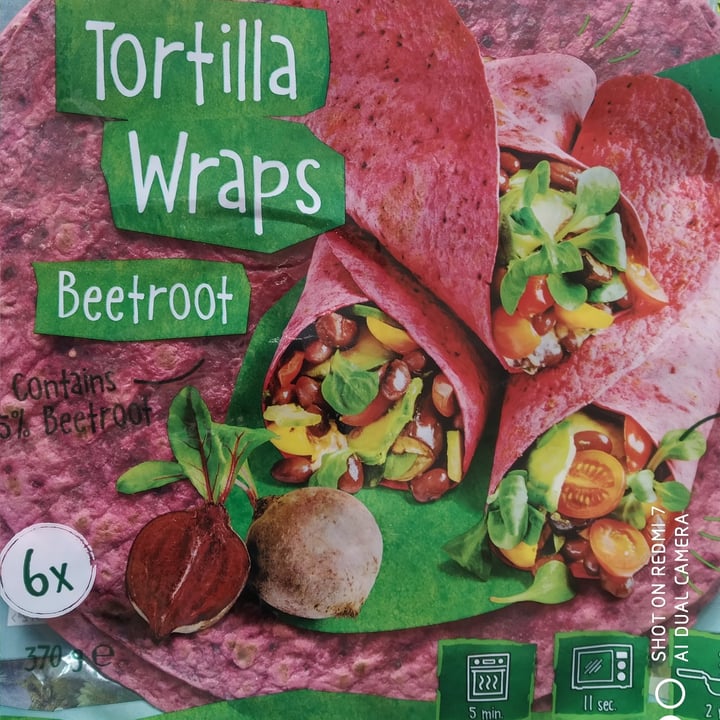photo of Vemondo Tortilla wraps beetroot shared by @nunzi72 on  05 Jan 2023 - review