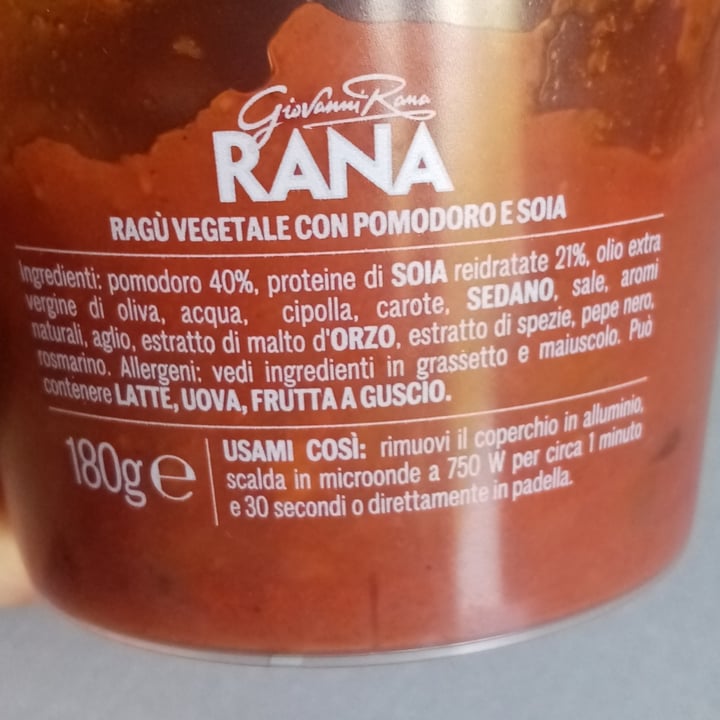photo of Rana BologNew 100% Vegetariano shared by @valeveg75 on  26 Apr 2023 - review