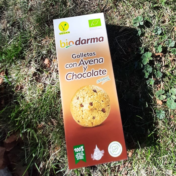 photo of Biodarma Galletas con avena y chocolate shared by @itscristinaag on  08 Aug 2023 - review