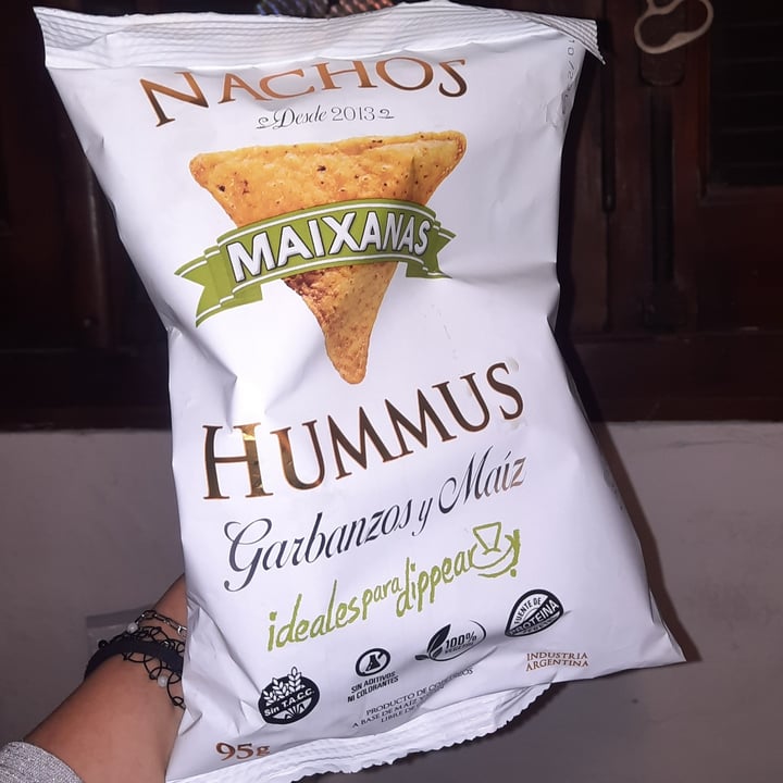 photo of Maixanas Nachos sabor Hummus shared by @marleneriolo on  26 Jun 2023 - review