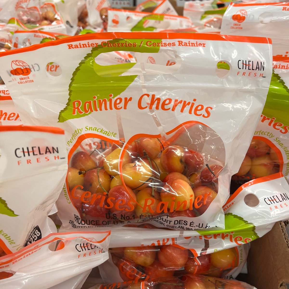 Rainier Cherries from Chelan Fresh - Vegan Product Reviews & Ratings ...