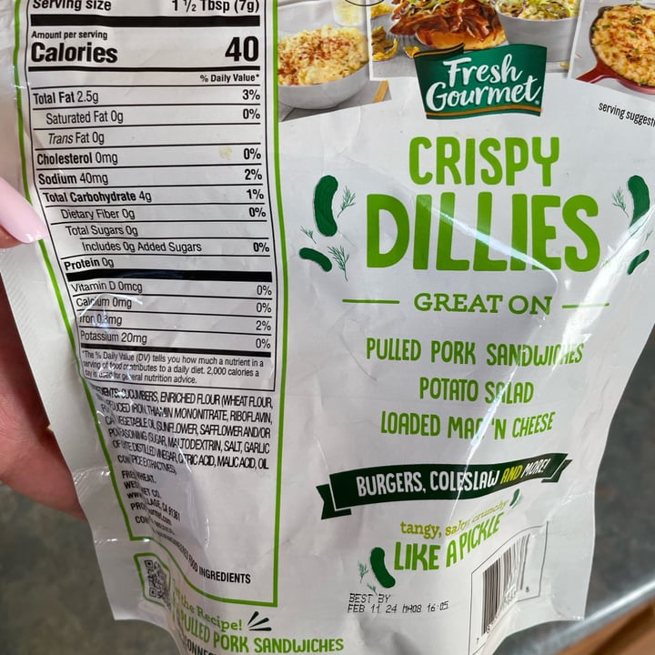 photo of Fresh Gourmet Crispy Dillies shared by @gigidivine on  11 Jun 2023 - review