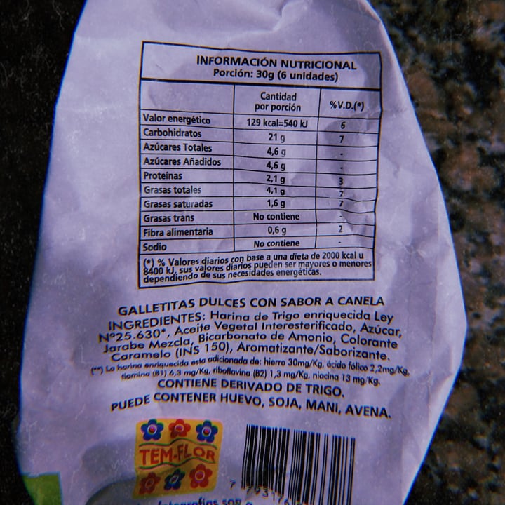 photo of vegui's Aritos de Canela shared by @nanicuadern on  16 Jul 2023 - review