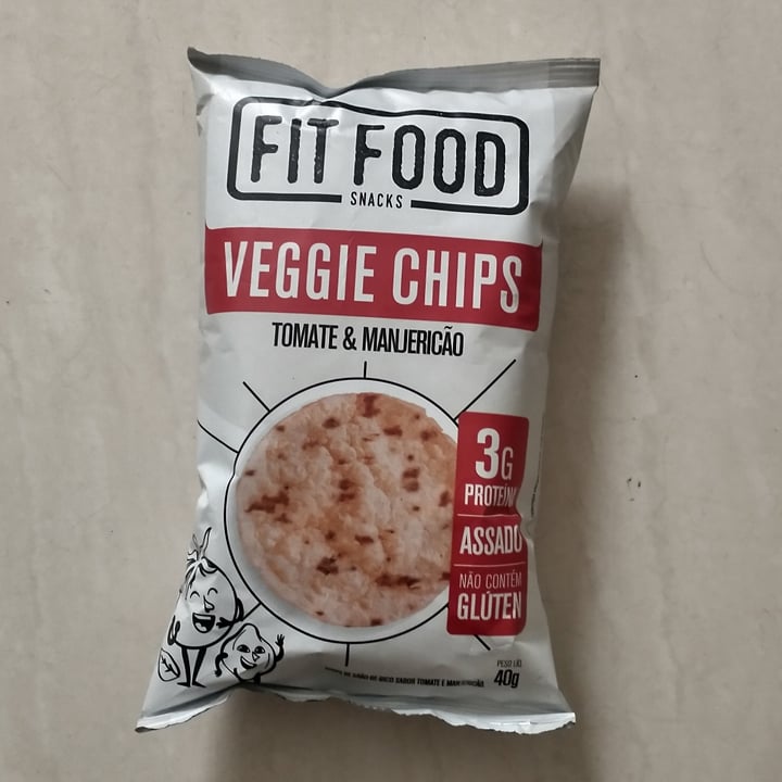 photo of Fit  Food veggie Chip Grão De Bico, Tomate & Manjericão shared by @kappyvara on  08 Jan 2023 - review