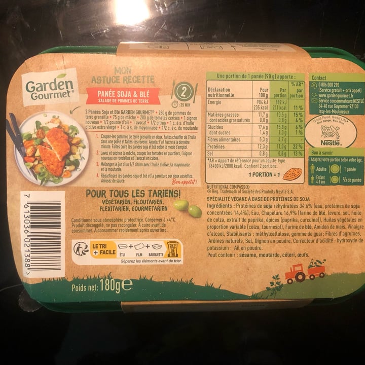 photo of Garden Gourmet le panee shared by @raffamarini on  05 Jul 2023 - review