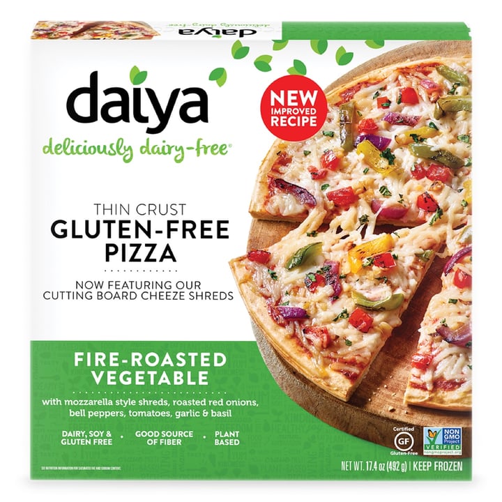 photo of Daiya Fire-Roasted Vegetable Pizza shared by @arodiercheeney on  14 Jan 2023 - review