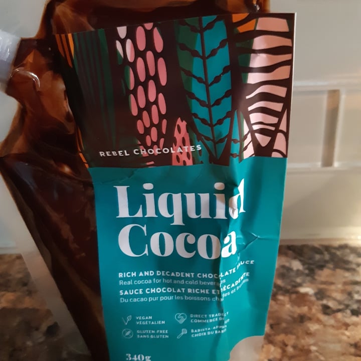 photo of Rebel chocolates Rebel Chocolates Liquid Cocoa shared by @mjdes123 on  20 Mar 2023 - review