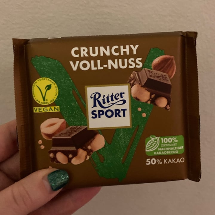 photo of Ritter Sport Crunchy Voll-Nuss shared by @catherinews on  16 Aug 2023 - review