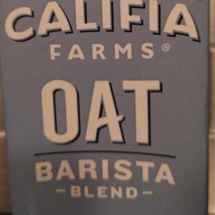 photo of Califia Farms oat creamer barista blend shared by @veganlulu on  17 Feb 2023 - review
