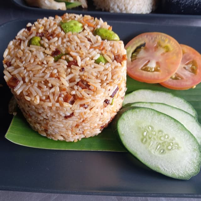 Photo of the dish “sambal petai nasi goreng”