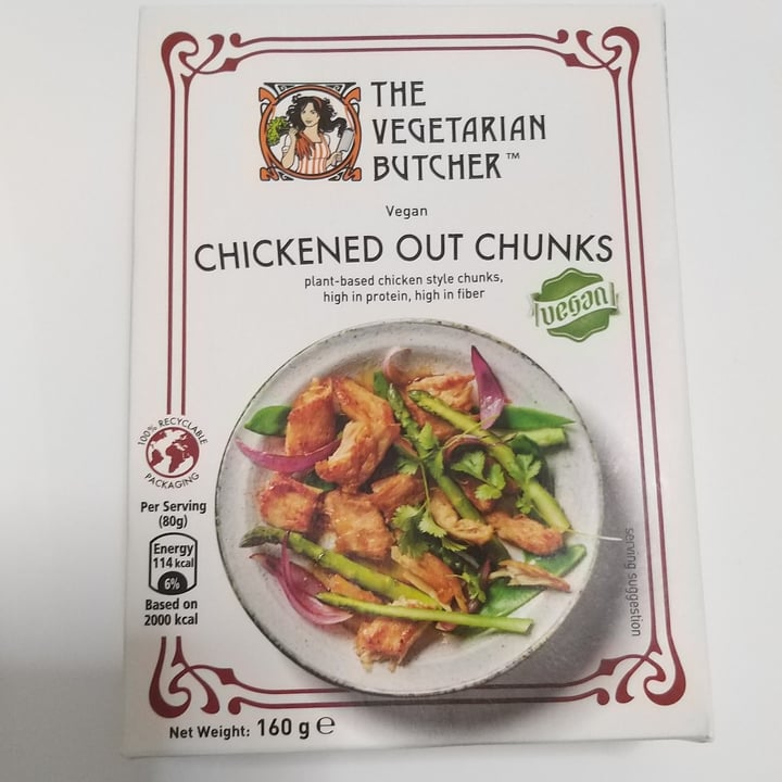 photo of The Vegetarian Butcher Chickened Out Chunks shared by @darkchocoholic on  10 Feb 2023 - review
